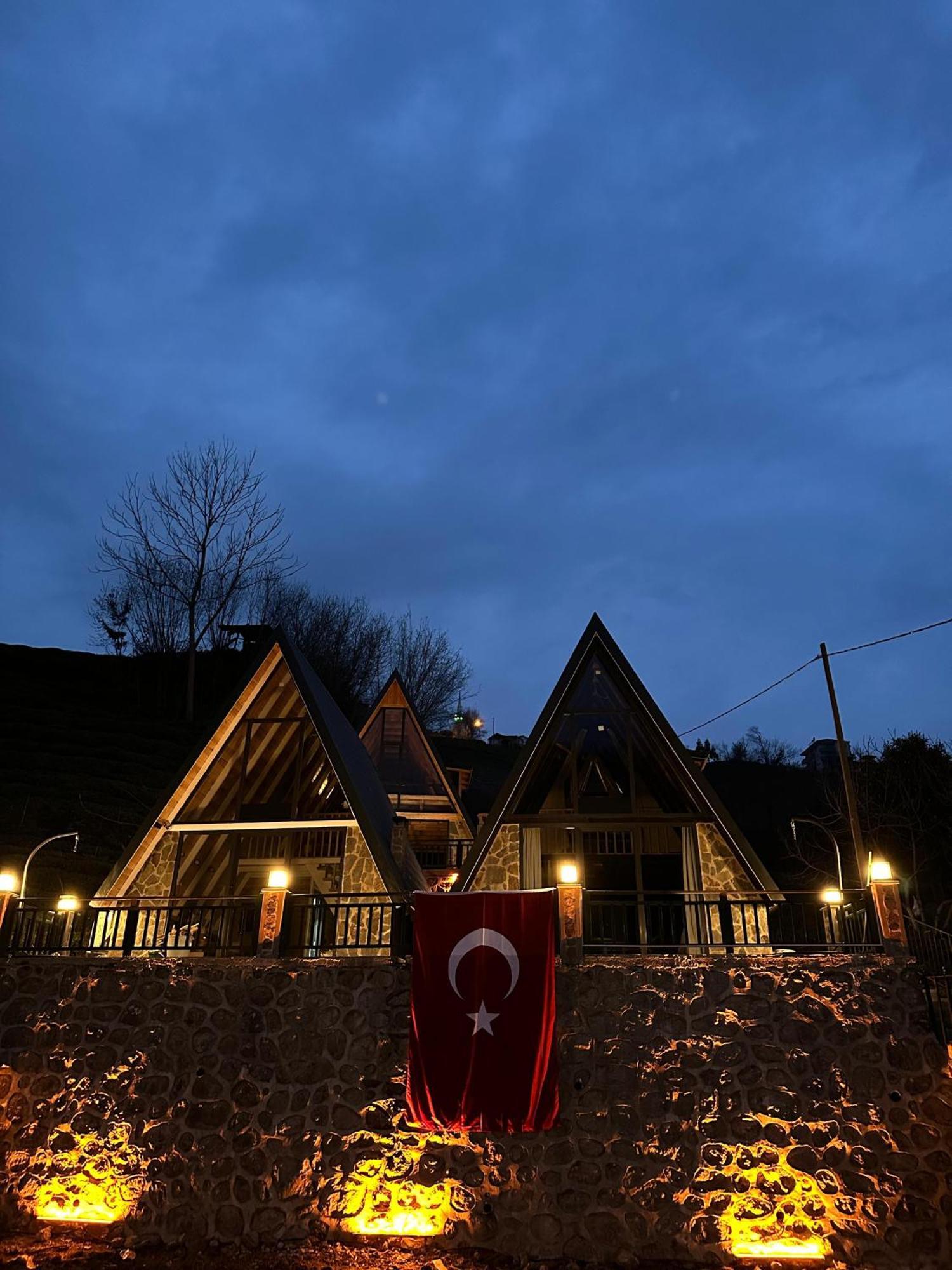 Pazar  Ruby Bungalov Dogal Yasam Evleri Bed & Breakfast エクステリア 写真